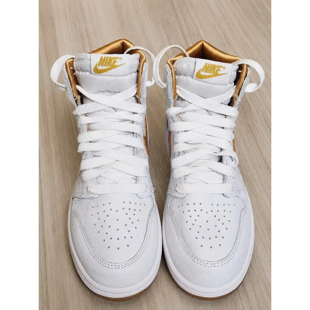 Air Jordan 1 Retro High OG Metallic Gold Kids Youth 1Y FD2597-107